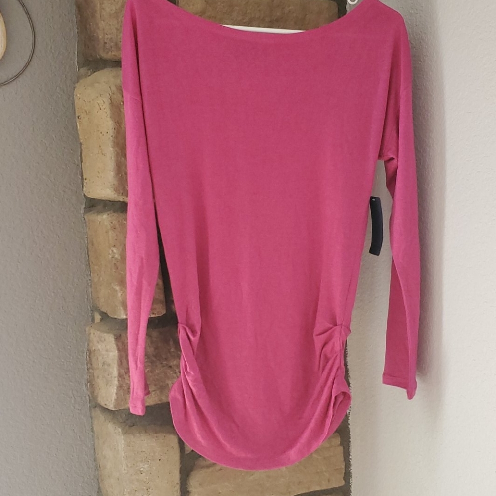 NWT Rachel Roy pink long sleeve